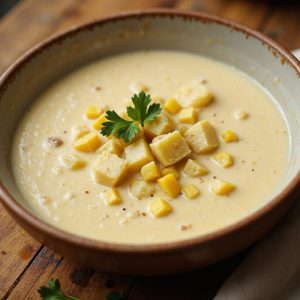 creamy corn chowder soup