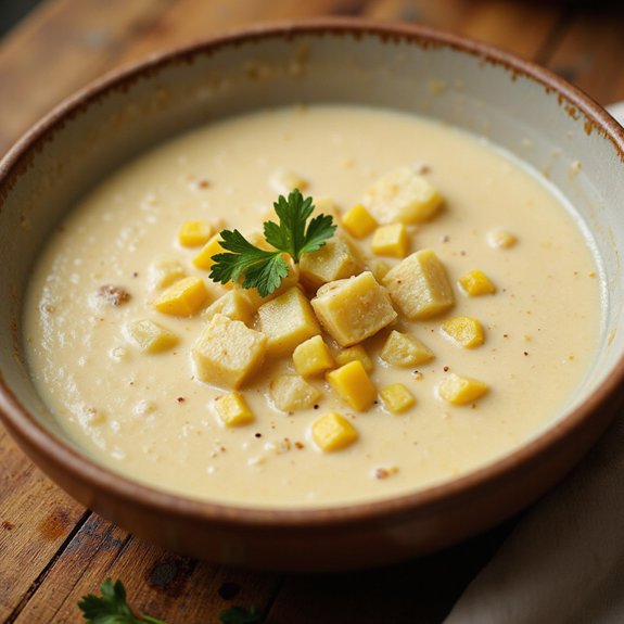 creamy corn chowder soup