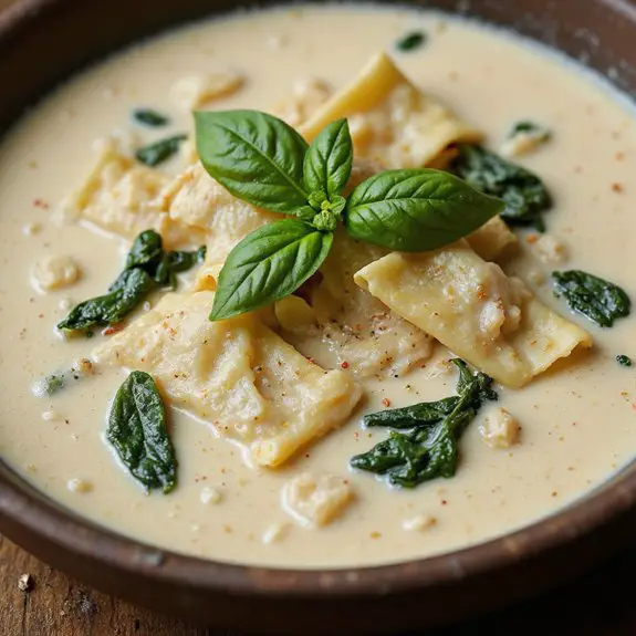 creamy lasagna soup recipe