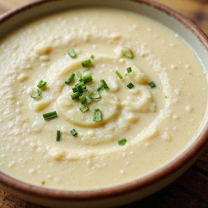 creamy leek potato soup