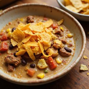 creamy nacho flavored soup