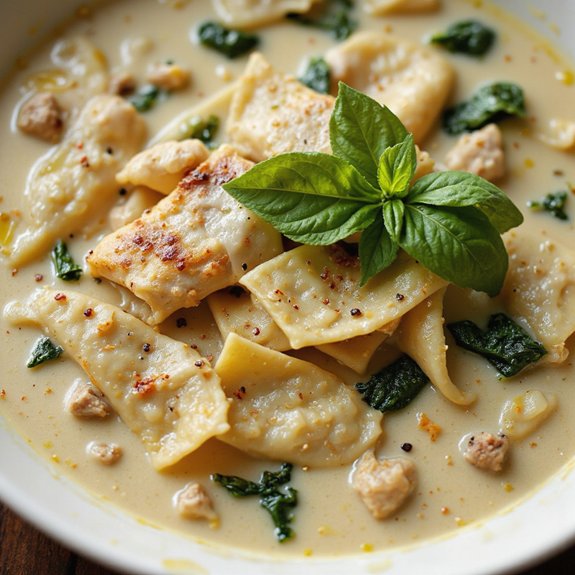 creamy pasta soup recipe