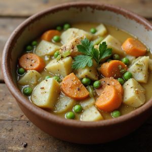creamy potato vegetable soup