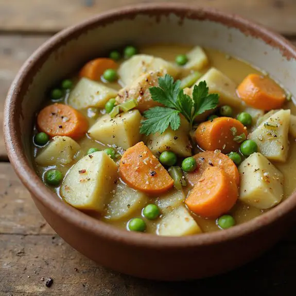 creamy potato vegetable soup