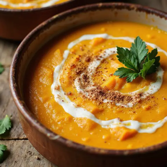 creamy pumpkin carrot blend