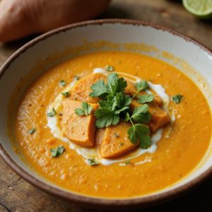 creamy sweet potato soup