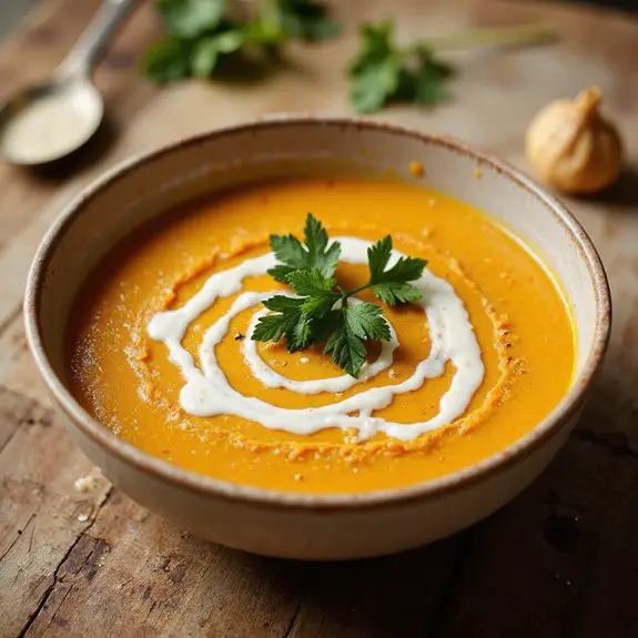 creamy vegetable soup recipe