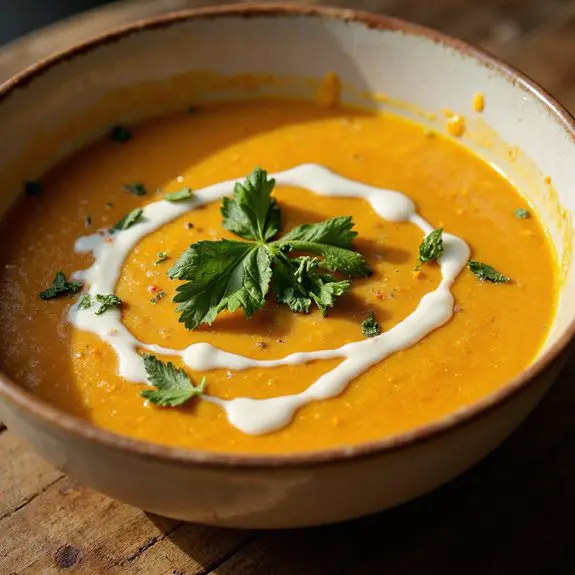 creamy vegetable soup recipe