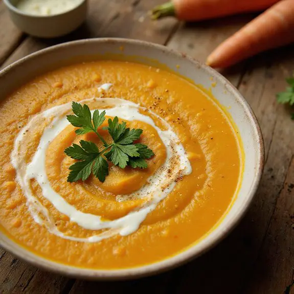 creamy vegetable soup recipe