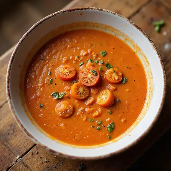 delicious cherry tomato soup