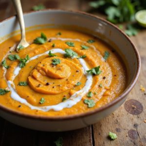 delicious creamy sweet potato