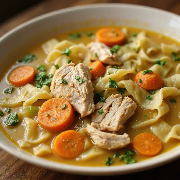 delicious homemade chicken soup