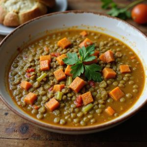 healthy plant based soup