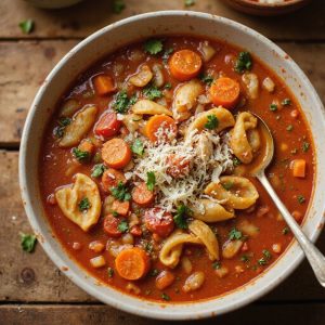 hearty bean and pasta