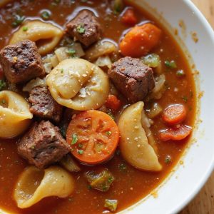 hearty beef vegetable soup