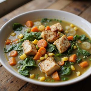 hearty chicken vegetable soup