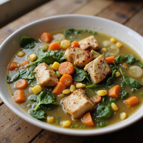 hearty chicken vegetable soup