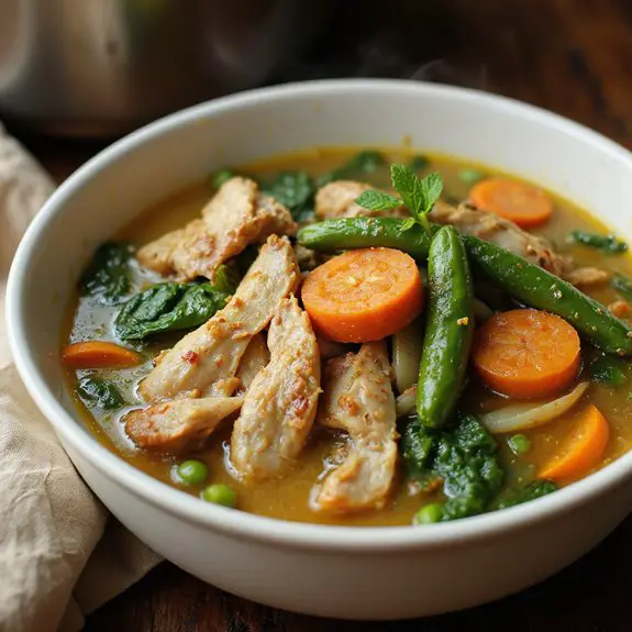 hearty chicken vegetable soup