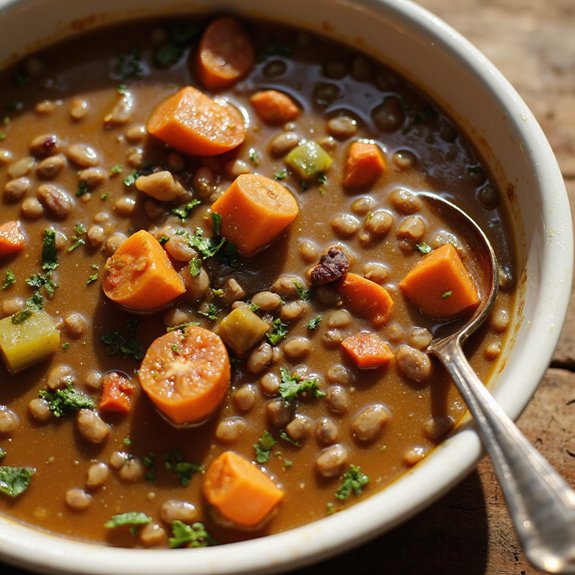 hearty lentil soup recipe