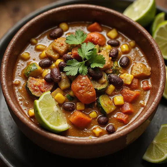hearty mexican vegetable soup