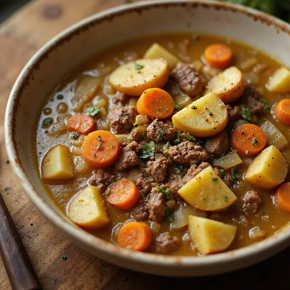 hearty potato beef soup