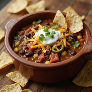hearty taco soup recipe
