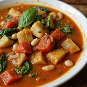 hearty vegetable soup recipe