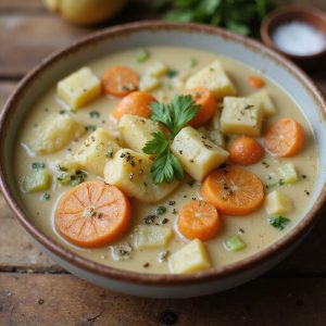 hearty vegetarian potato soup