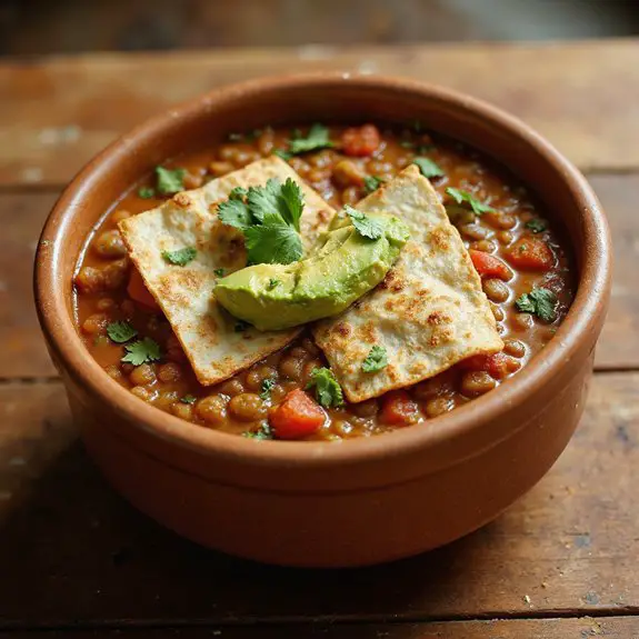lentil based soup recipe