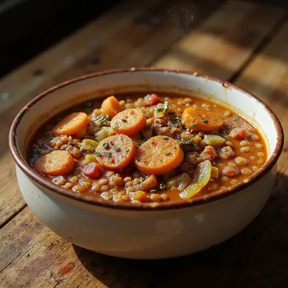 lentil soup cooking instructions