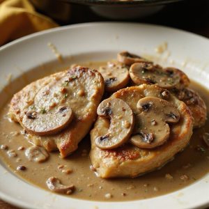 pork chops with mushroom soup