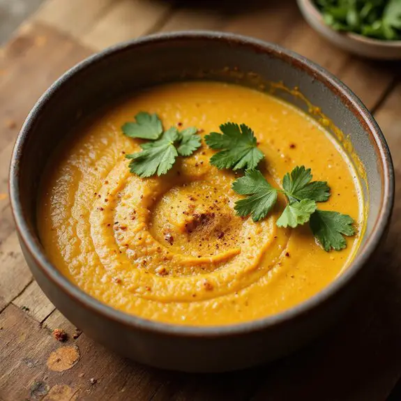 pumpkin and lentil blend