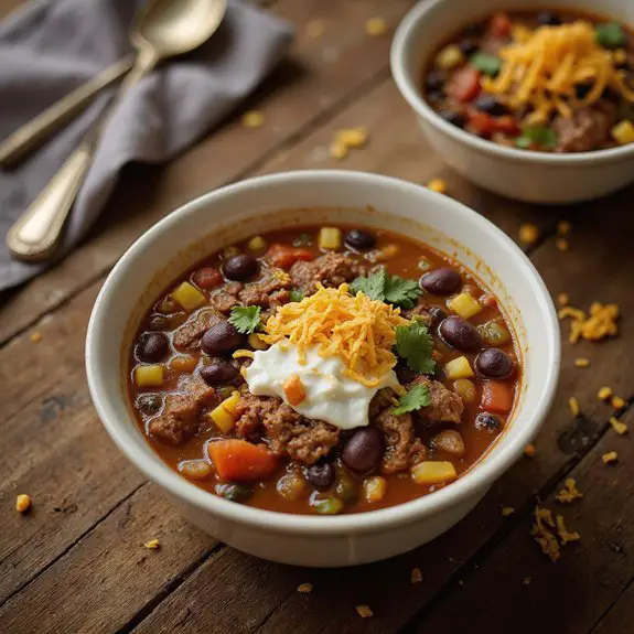 ranch flavored taco soup recipe