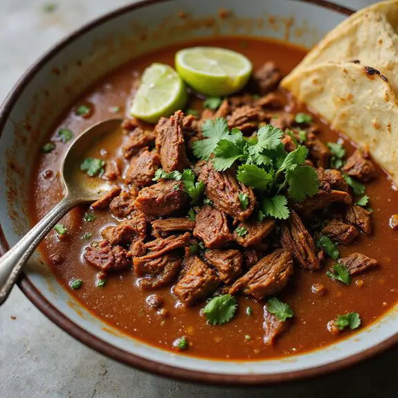savory beef stew soup