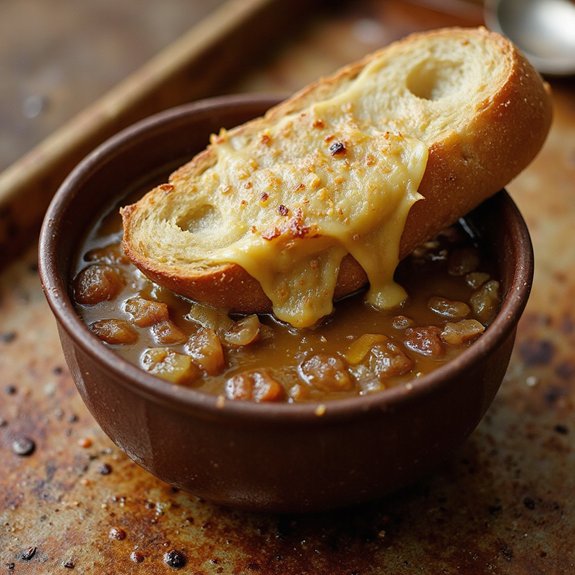 savory caramelized onion broth