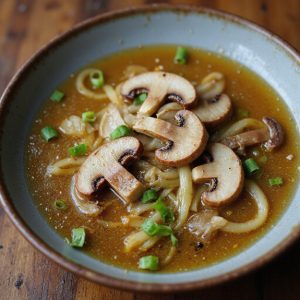 savory japanese mushroom soup