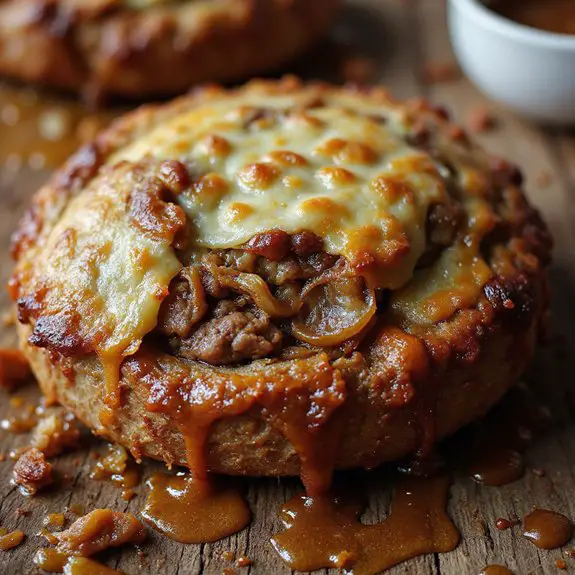 savory onion infused meatloaf