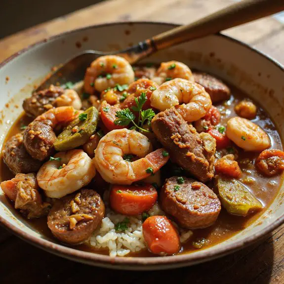 seafood gumbo cooking instructions