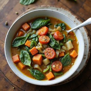 simple homemade vegetable soup