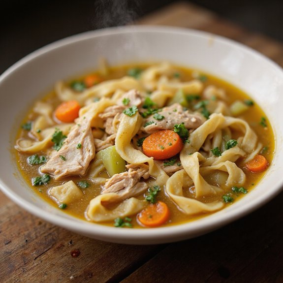 slow cooker chicken soup