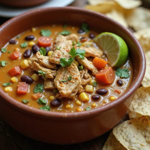 slow cooker chicken soup
