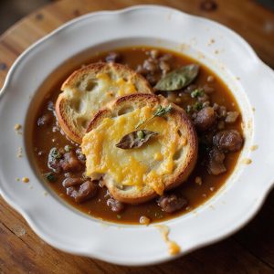 slow cooker onion soup