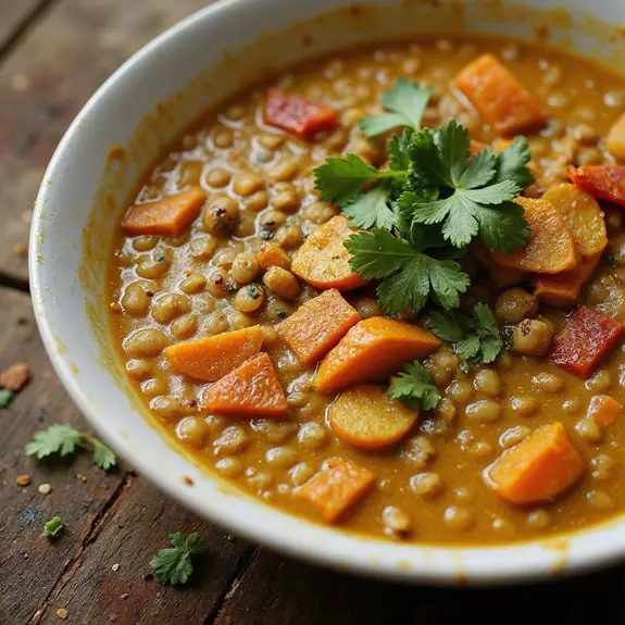 spiced lentil soup recipe