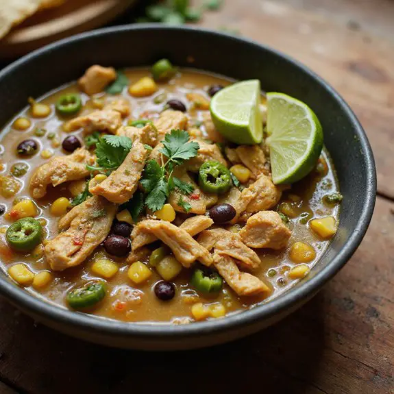 spicy chicken soup recipe