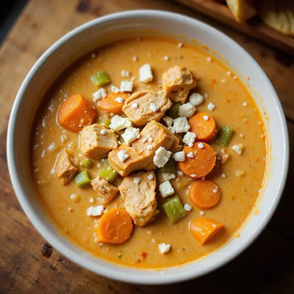 spicy creamy chicken soup