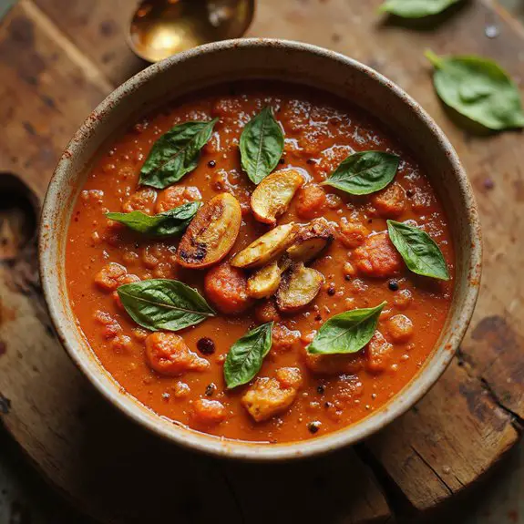 tomato basil soup recipe