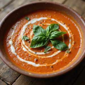 tomato basil soup recipe