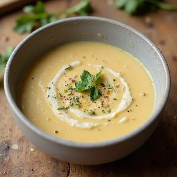 vegan creamy potato soup