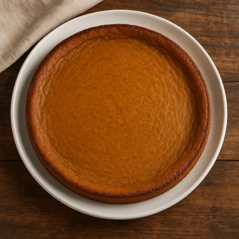 Crustless Pumpkin Pie