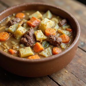 beef and cabbage soup